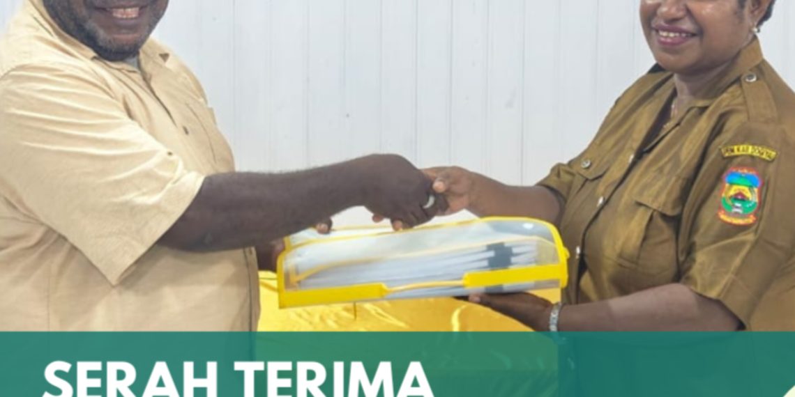 Serah Terima Jabatan Kepala Dinas Kesehatan Dogiyai