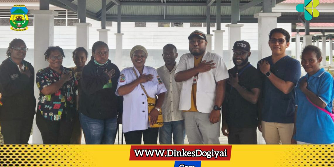 Kepala Dinas Kesehatan Kab.Dogiyai Lakukan Peninjauan Langsung Pelayanan Kesehatan di RSUD