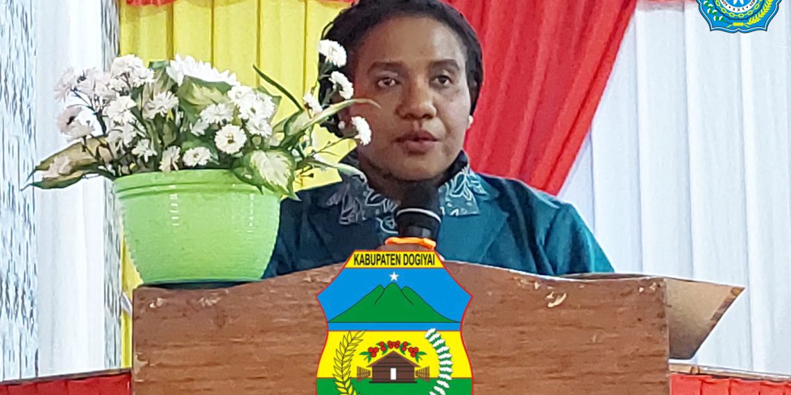Ketua TP PKK Kabupaten Dogiyai Dilantik, Siap Dukung Program Pemerintah
