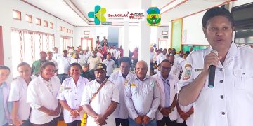 Dinkes Dogiyai Gelar Acara Launching Pemeriksaan Kesehatan Gratis dan Ini: Kata Plt.Kadis Kesehatan Dogiyai