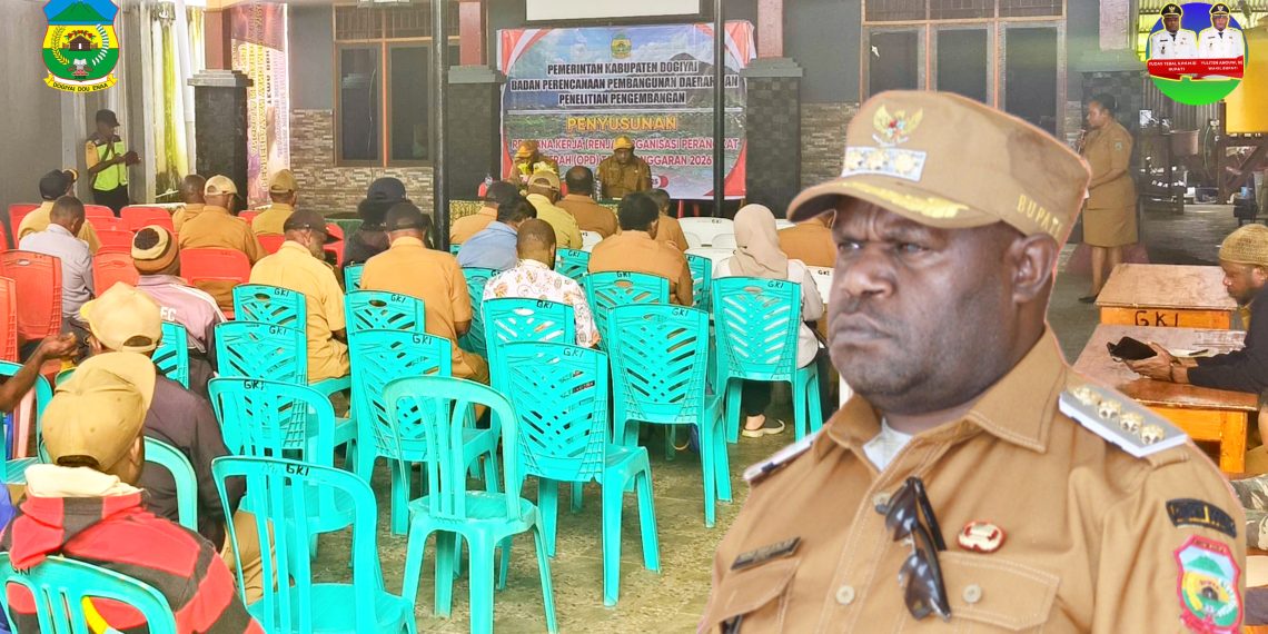 Ini Sambutan Bupati Dogiyai Pada Acara Penyusunan Rencana Kerja ( Renja ) OPD Tahun 2026