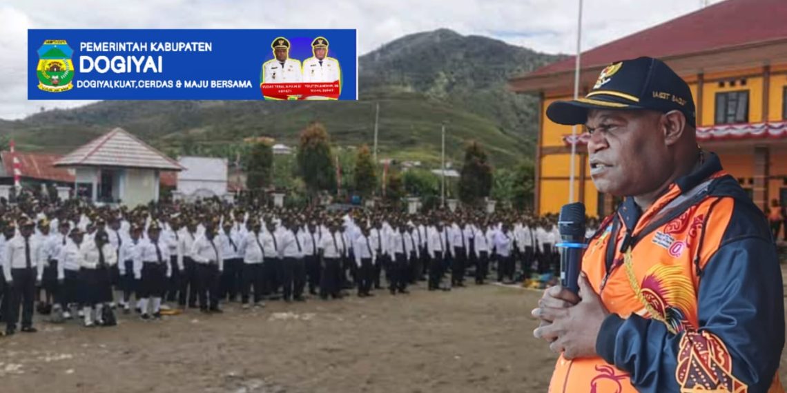 Serahkan SK CPNS Formasi 2024, Bupati Dogiyai Tekankan Profesionalisme dan Amanah dalam Bertugas