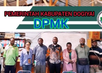 Kepala Bidang pemerintahan kampung Dominggus Boga,Mengarahkan fasilitator Kab & Distrik untuk Kroscek kader-kader kampung yang masih aktif dan sudah jadi CPNS Kab.Dogiyai