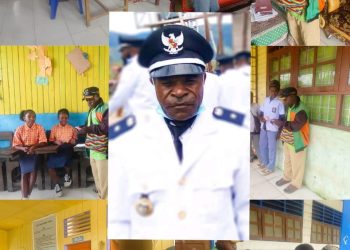 Kepala Desa Kampung Idakotu berikan beasiswa kepada siswa kurang mampu