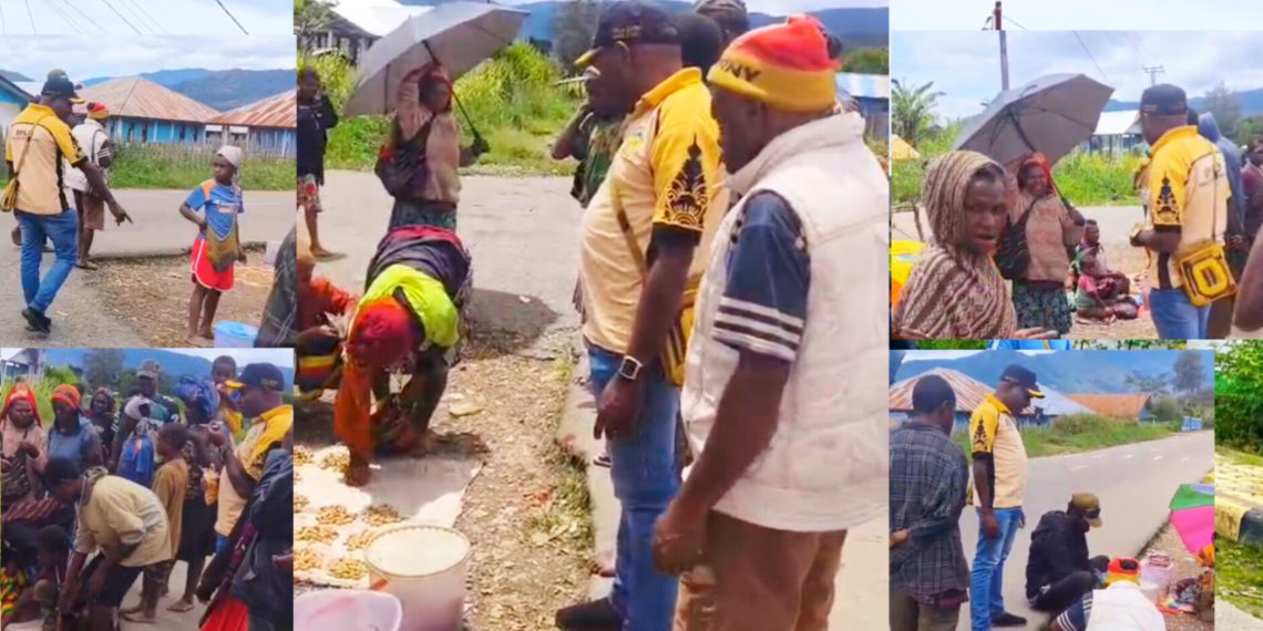 Bangkitkan Ekonomi Lokal,Kepala distrik Kamuu Utara tetapkan Borong Dagangan Mama-Mama Setiap Jumat