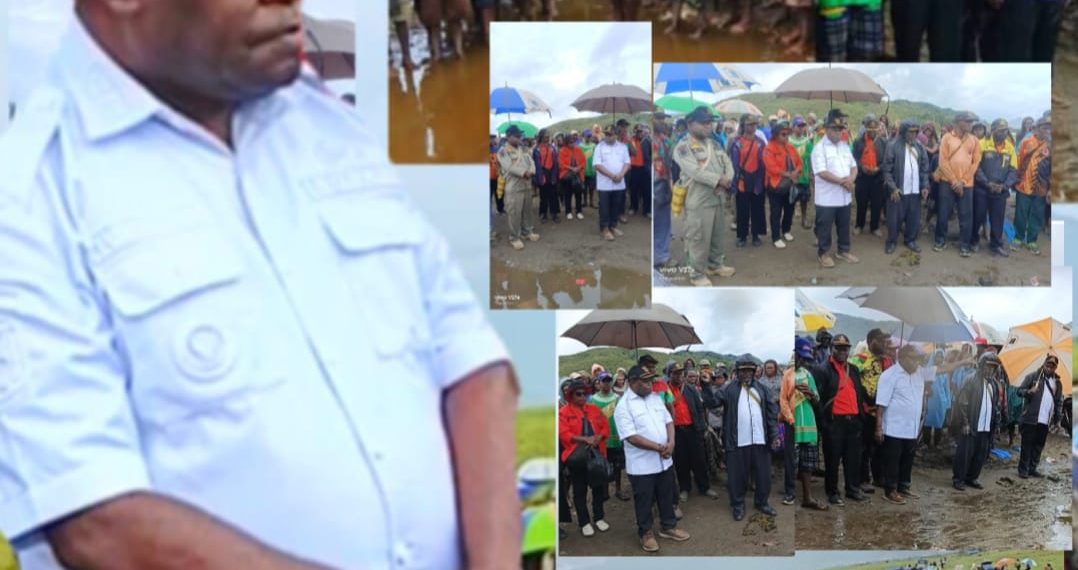 Bupati Dogiyai Kunjungi Masyarakat Kamuu Selatan Sekaligus Salurkan Sembako untuk Korban Banjir beberapa Kampung