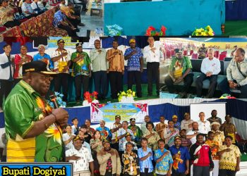 Bupati Yudas Tebai: target Kepemimpinannya 15 Puskesmas dan RSUD Dogiyai harus Akreditasi Tahun ini