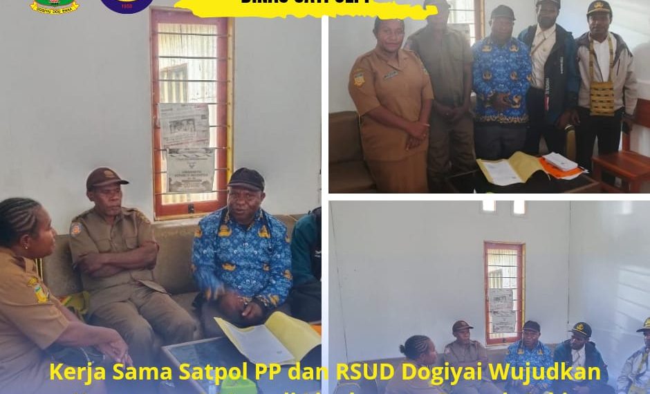 Kerja Sama Dinas Satpol-PP & RSUD Dogiyai Wujudkan Keamanan 24 Jam di Lingkungan Rumah Sakit