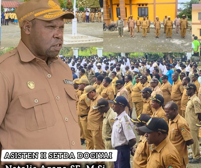 Pemkab Dogiyai Gelar Apel Awal bulan November 2025 bersama