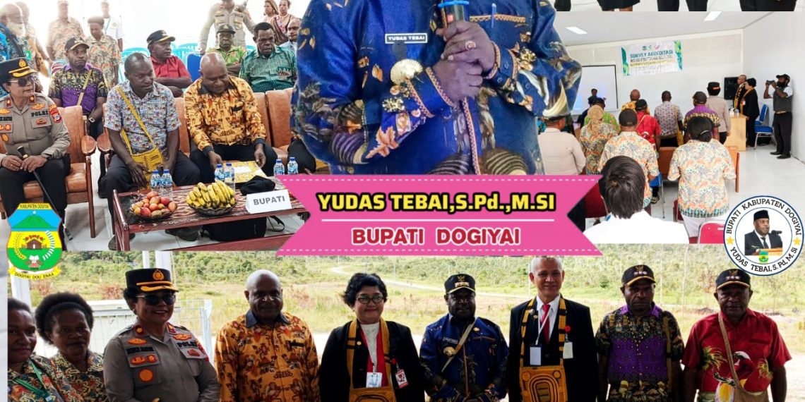Bupati Dogiyai menghadiri Kegiatan survei akreditasi Rumah Sakit Umum Daerah (RSUD) Dogiyai