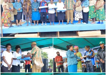 Kolaborasi kerja antara TP PKK dan Dinas Kebudayaan dan Pariwisata: Gelar kreasi daerah Rajut Noken.