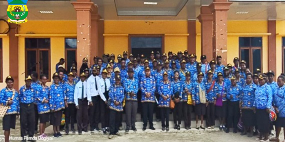 Pemkab Dogiyai Gelar Upacara HUT Korpri ke 54 Tahun 2025