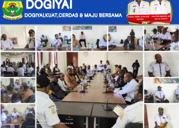 Pemkab Dogiyai Melalui BPKAD membagikan pagu dana APBD Tahun anggaran 2026 Pada OPD lingkup Pemda Dogiyai