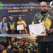 Bupati Yudas Tebai Ukir Prestasi Nasional, Terima Penghargaan Universal Health Coverage dari Pemerintah Pusat