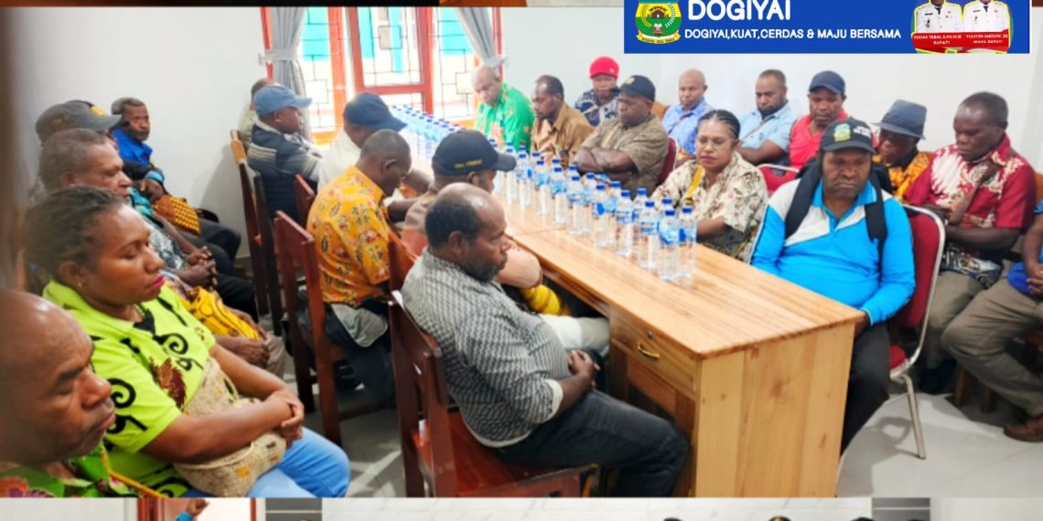 Serahkan DPA 2026,Bupati Dogiyai:OPD Harus Gerak Cepat Laksanakan Kegiatan