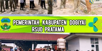 Satpol-PP Dogiyai Lepas 30 Anggota untuk Jaga Keamanan RSUD Pratama Dogiyai