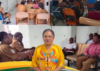 Kadis Kesehatan Dogiyai instruksi pada 15 Kapus terkait program CKG Catatan Kesehatan Gedung/Comprehensive Health Data