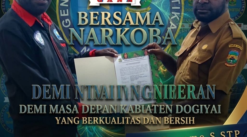 GANN Kab.Dogiyai Resmi  Daftarkan Kepengurusan ke  Kesbangpol