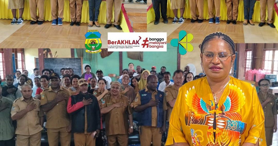 Kadis Dinkes Membuka OJT integrasi Layanan Primer (ILP) 15 Puskesmas yang ada di Dogiyai