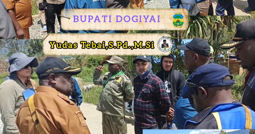 Bupati Yudas Tebai Tinjau Lokasi Pemeriksaan BPK Pusat: Fokus pada Akselerasi Infrastruktur Dogiyai