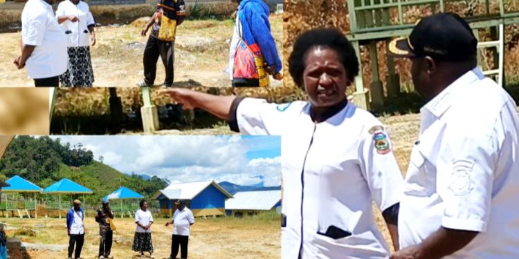 Bupati Yudas Tebai Kunjungi Lokasi Baru SMPN 1 Induk Mapia: “Dulu Saya Bangun Sebagai Kadis, Kini Saya Lanjutkan Pembangunan Sebagai Bupati”