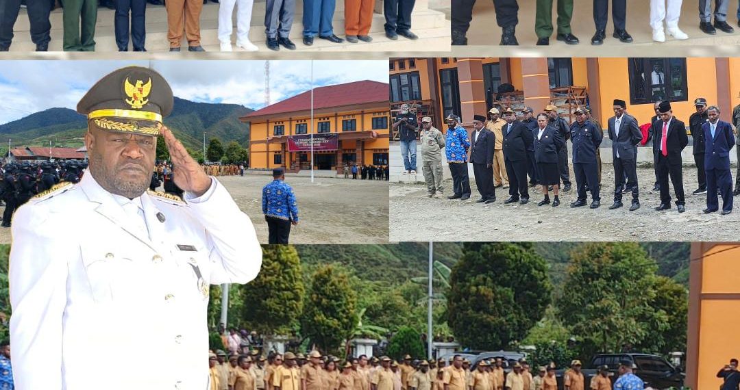 Pemkab Dogiyai Gelar Upacara Peringatan Hari Otonomi Daerah ke-XXX Tahun 2026