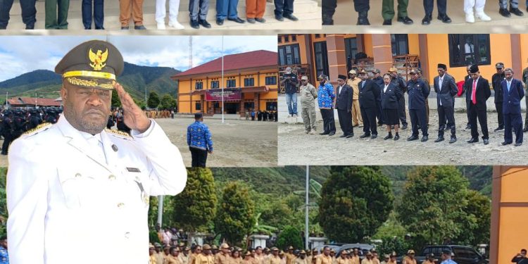 Pemkab Dogiyai Gelar Upacara Peringatan Hari Otonomi Daerah ke-XXX Tahun 2026