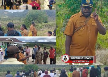 Bupati Yudas Tebai Tinjau Lokasi RSUD Dogiyai: “Tahun besok Kita Bangun Gedung Baru Tipe C!”