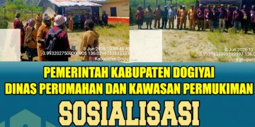 Dinas Perkim Dogiyai Sosialisasikan Program BSPS 2026 di Kampung Idakotu