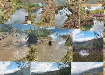 Kerja Nyata Bupati & Wakil Bupati Dogiyai: Normalisasi Kali Mati 3 Kilometer Libatkan Masyarakat Lokal Egebutuh dan Motito