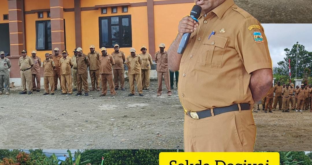 Sekda Dogiyai Petrus Agapa: ASN Wajib Ikuti Lomba 17 Agustus, Pasang Umbul-Umbul, dan Percepat Digitalisasi Kepegawaian