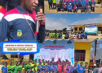 Asisten III Setda Dogiyai Buka Resmi Multi Event & Single Event Pelajar 2026: Wujudkan Generasi Tangguh dan Berprestasi