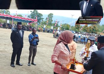 Puncak Perayaan Kemerdekaan: Pemkab Dogiyai Gelar Upacara Detik-Detik Proklamasi HUT ke-81 RI dengan Khidmat