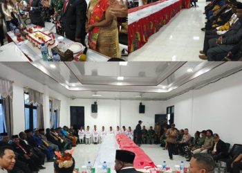 Penuh Keakraban dan Nuansa Adat, Pemda Dogiyai Gelar Resepsi Kenegaraan HUT RI ke-81