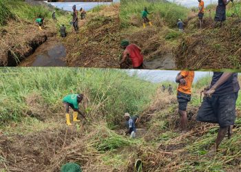 Kerja Nyata: Bupati Yudas Tebai & Wabup Perintahkan Normalisasi Kali Udee di Kampung Ugapuga
