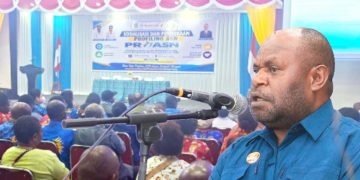 Bupati Yudas Tebai Luncurkan Profiling ASN 2026: Akhiri Politik jabatan,Kembalikan sistem merit di Dogiyai
